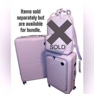 Monos x Magnolia Bakery (Limited Edition): Check in 30 inch suitcase.